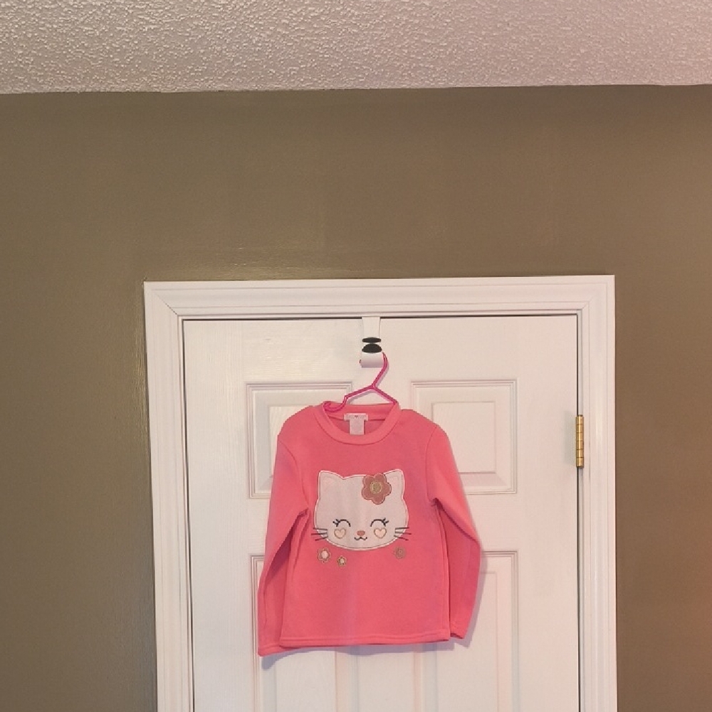 Girl's Sweatshirt/Cat Face